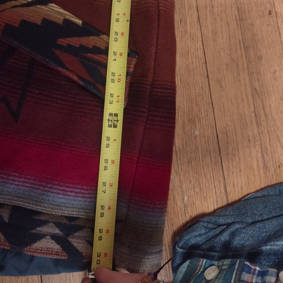 VTG Pendleton High Grade Southwestern Wool Western Wear Mid Length Jacket 🐎 - Picture 5 of 8